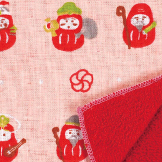Hankachi Japans Handdoekje Daruma