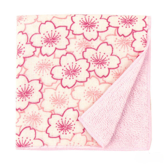 Hankachi Japans handdoekje Sakura Pink