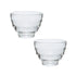 HARIO Yunomi theekopjes van hittebestendig glas, set van 2