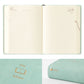 Midori Diary Hibino A6 Blauw/Groen