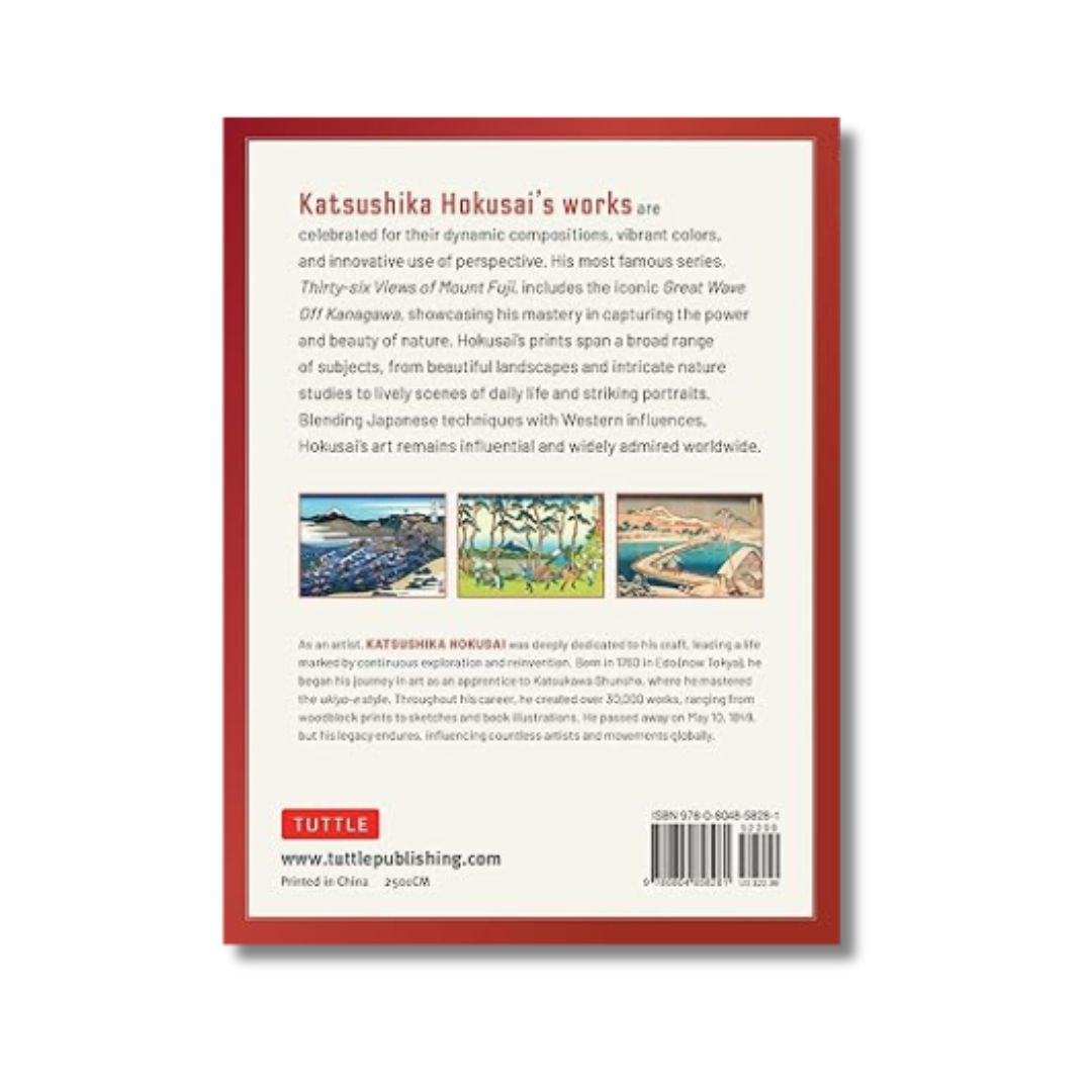 Hokusai Prints Stickerbook - Tuttle Publishing | Japanse Kunst Stickers