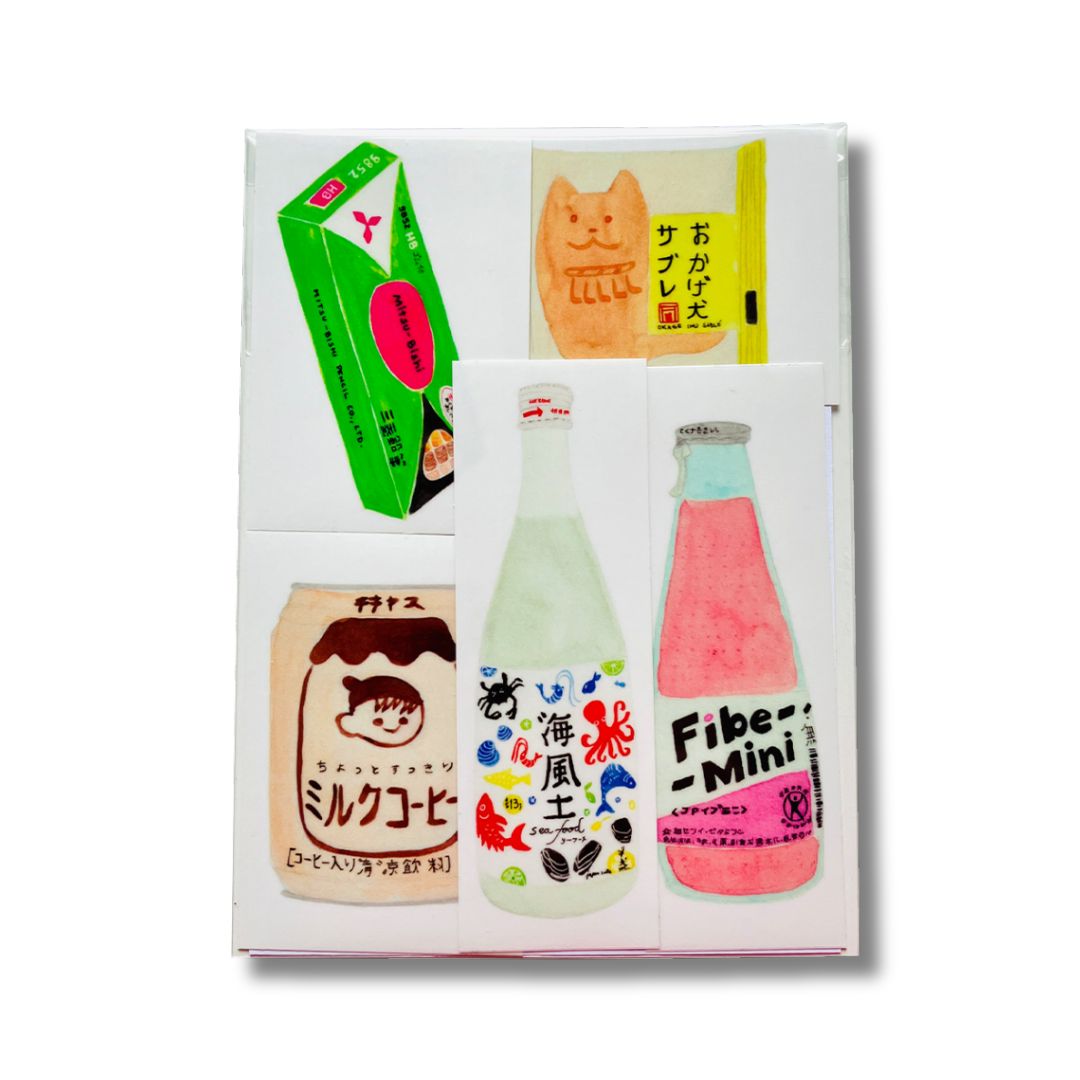 Japan Stickers Orange - Melina Pecharki