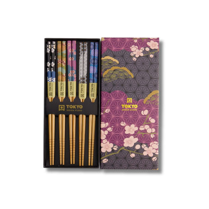 Japanse eetstokjes (hashi), 18 cm lang, lichtgewicht, ideaal voor een Japans diner thuis.