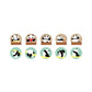 Japanse Flake Stickers Panda&