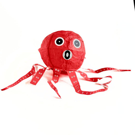 Japanse Papieren Ballon Octopus