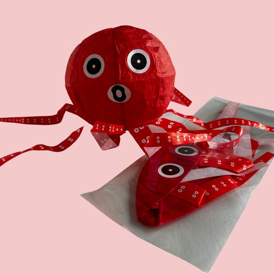 Japanse Papieren Ballon Octopus
