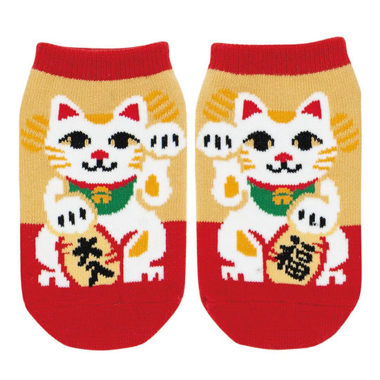 Japanse Baby Sokjes Maneki Neko