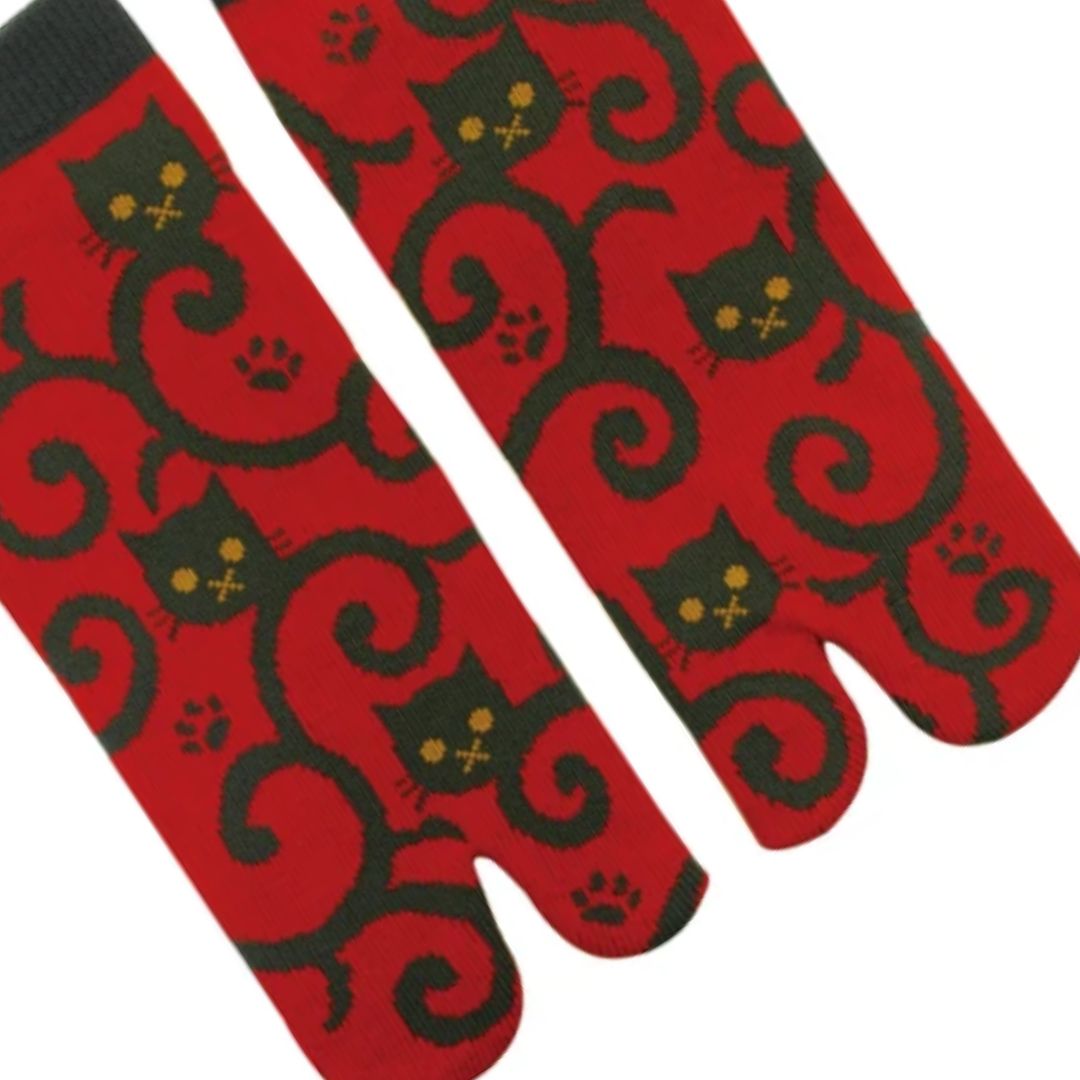Japanse Tabi Sokken Neko Arabesque mt 37-39