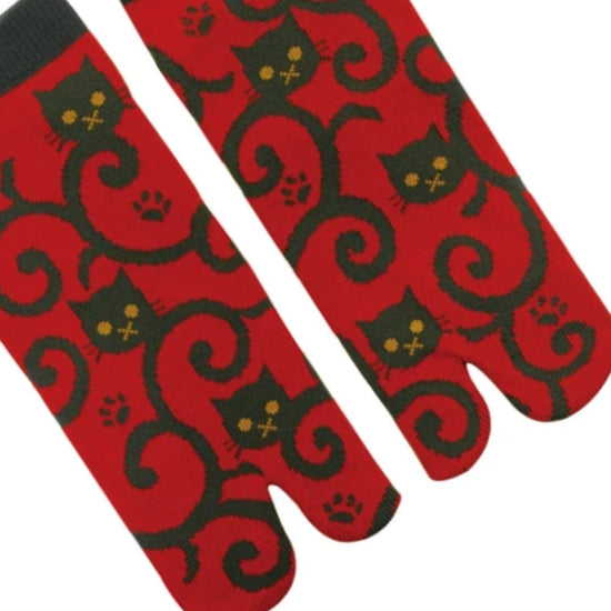 Japanse Tabi Sokken Neko Arabesque mt 37-39
