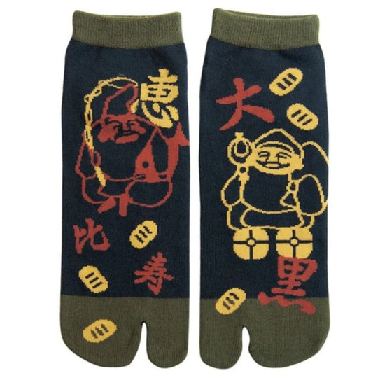 Japanse tabi sokken Daikokuten