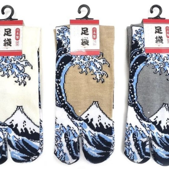 Japanse tabi sokken The Wave