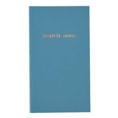 Kokuyo Sketch Book met minimalistische Japanse kaft, compact formaat en geruite pagina’s voor tekenen en notities.
