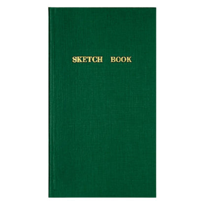 Kokuyo Sketch Book met minimalistische Japanse kaft, compact formaat en geruite pagina’s voor tekenen en notities.