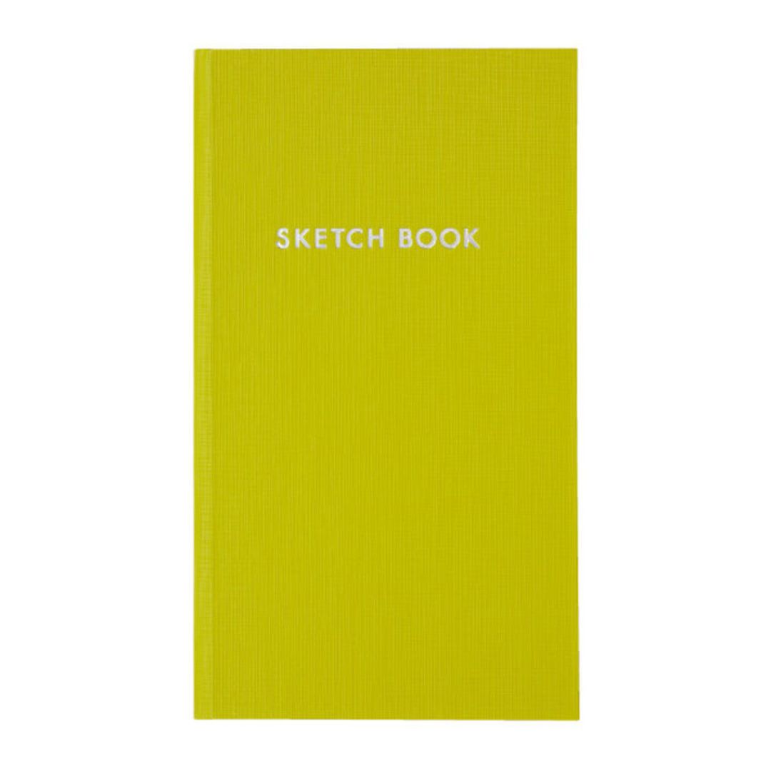 Kokuyo Sketch Book met minimalistische Japanse kaft, compact formaat en geruite pagina’s voor tekenen en notities.
