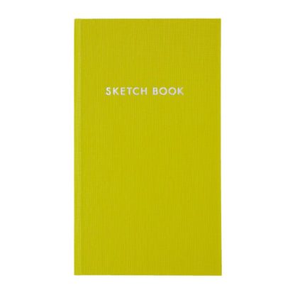 Kokuyo Sketch Book met minimalistische Japanse kaft, compact formaat en geruite pagina’s voor tekenen en notities.