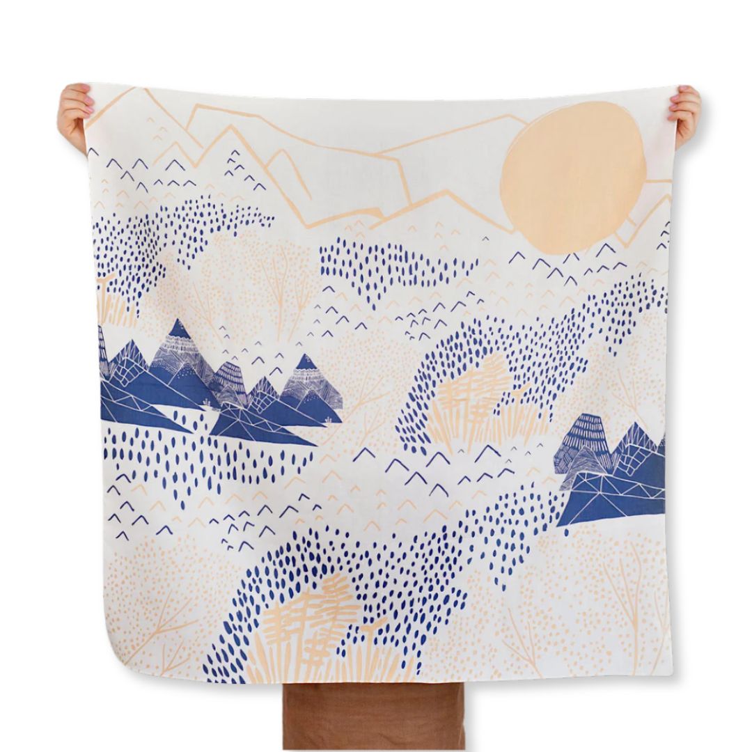 Furoshiki mountain blossom by Link Collective