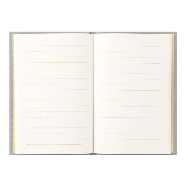 Binnenpagina van de Midori 3-Minute Diary met dagelijkse invulvelden