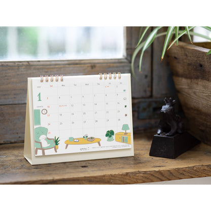 Midori Kalender 2027 Ring Dogs Medium