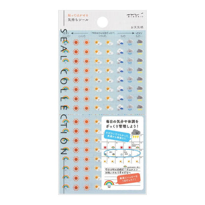 Midori Diary Stickers Weather