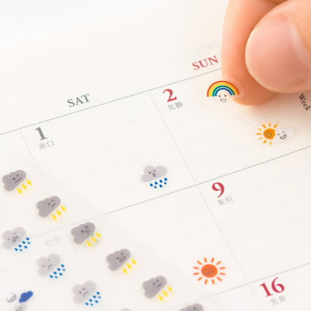 Japanse Plannerstickers voor Journaling kopen bij Rppongi