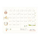 Midori Kalender 2026 Ring Cats Medium