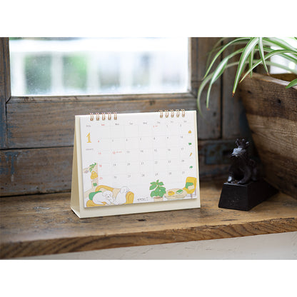 Midori Kalender 2026 Ring Dogs Medium