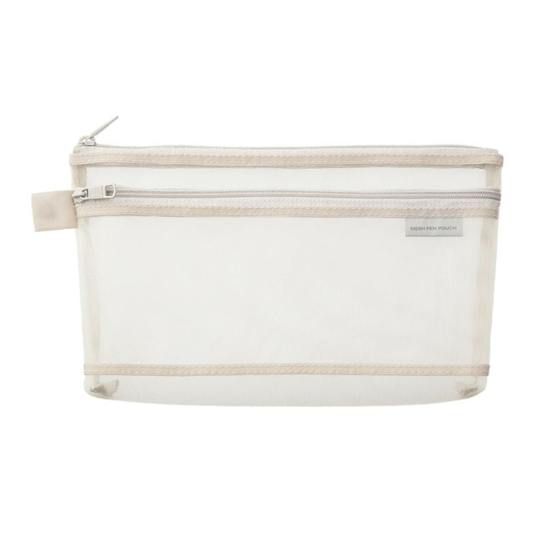 Midori Etui Mesh Pouch Grey