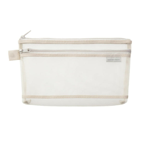 Midori Etui Mesh Pouch Grey