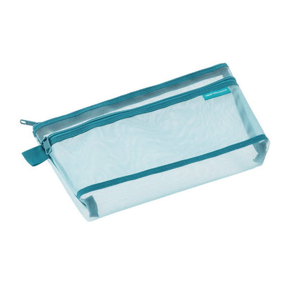 Japanse stationery kopen Midori Mesh Pen Pouch Blue