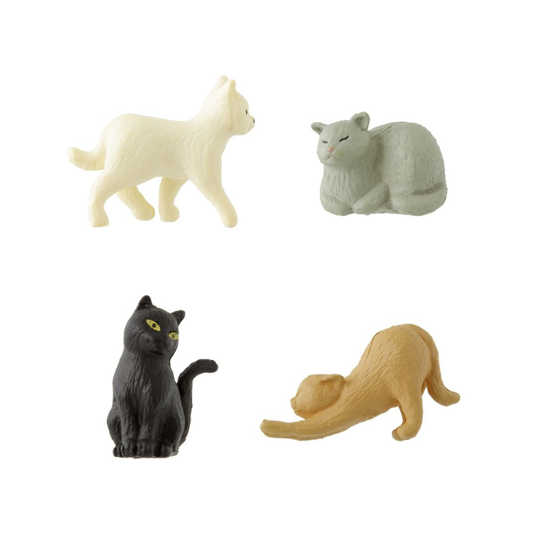 Midori Miniture Magnet Cats