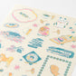 versier je journal of diary met deze Japanese Motifs stickers van Midori