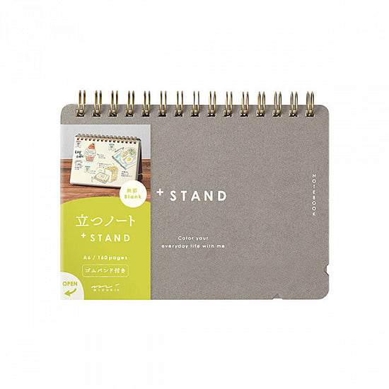 Midori notebook Stand+ A5 - Blanco