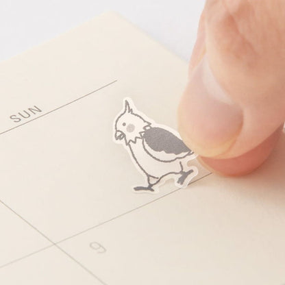 Midori Chatty Birds Journal Stickers kopen bij Roppongi