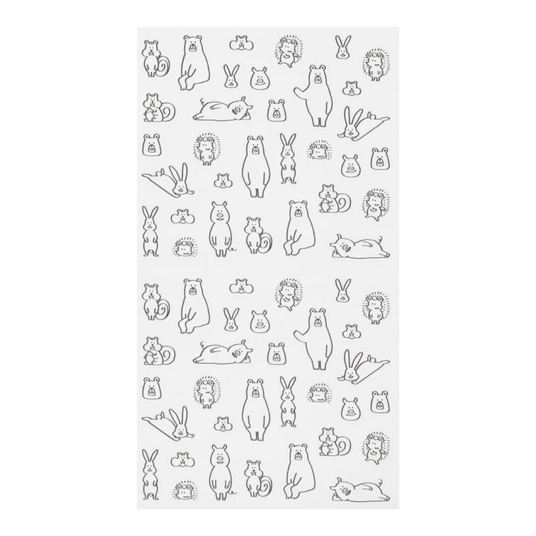 Midori Journal stickers voor Japanse stationery fans