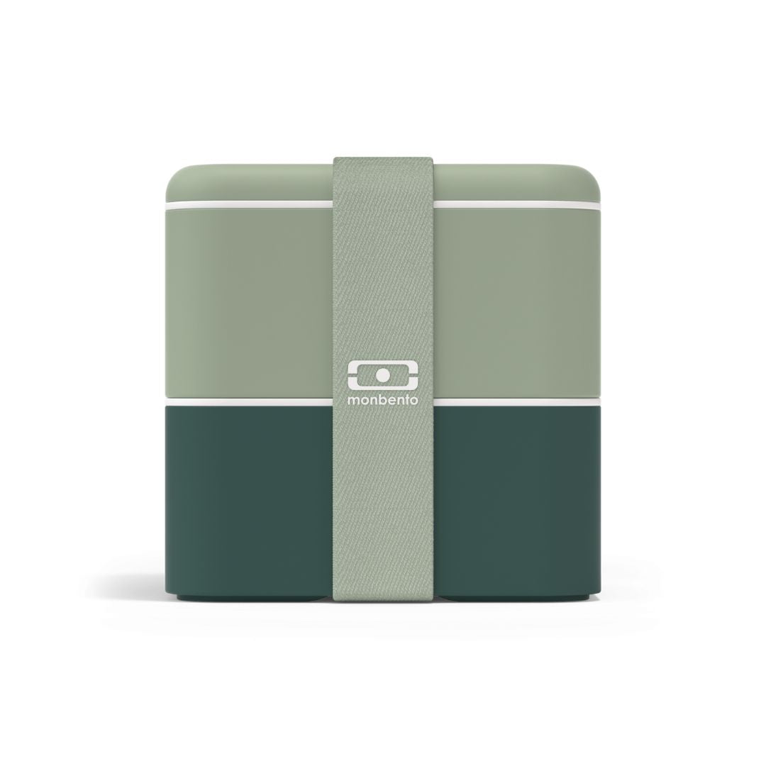 Monbento Square Bentobox Bicolor Green