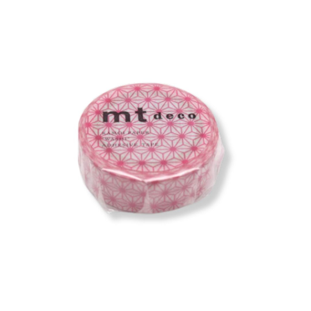 MT washi tape asanoha momo 7M