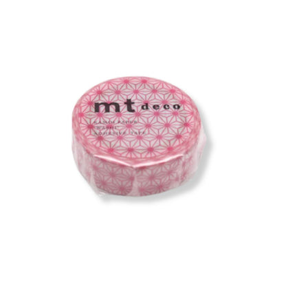 MT washi tape asanoha momo 7M