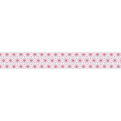 MT washi tape asanoha momo 7M