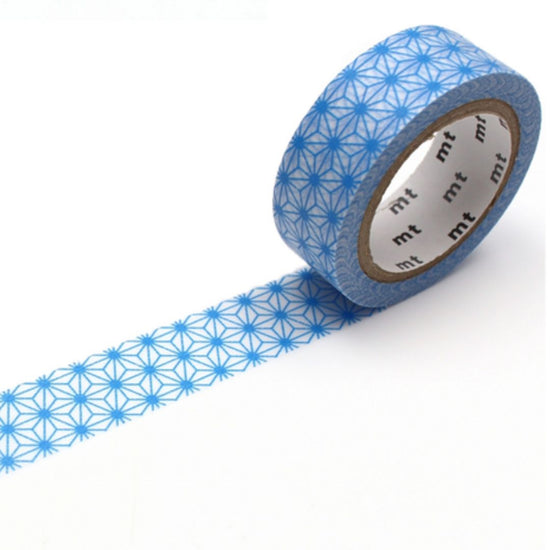 MT washi tape asanoha tsuyukusa 7M
