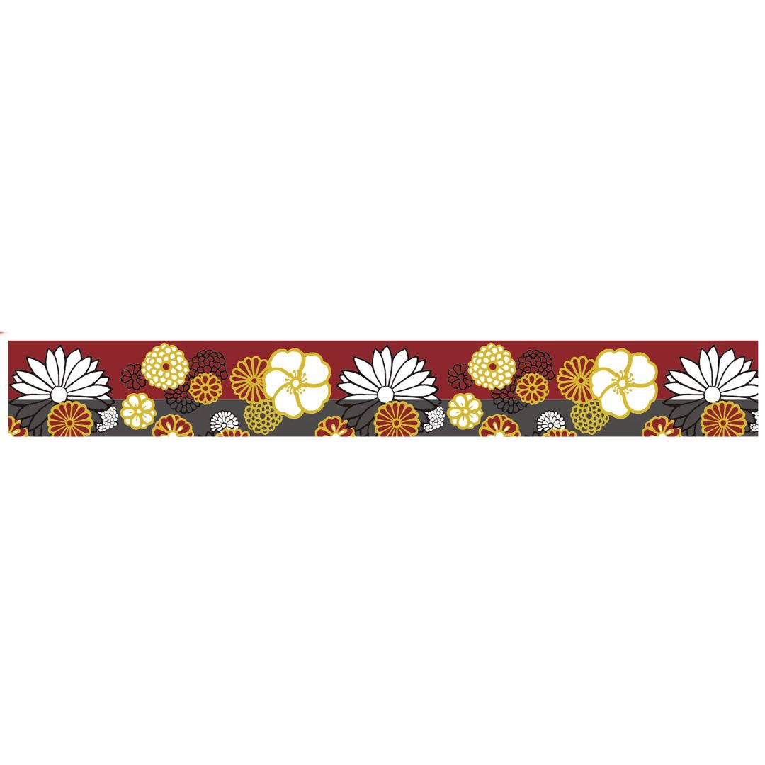 Gebruik deze unieke Japanse MT washi tape SOU*SOU kinrandonsu voor je journal of diary.