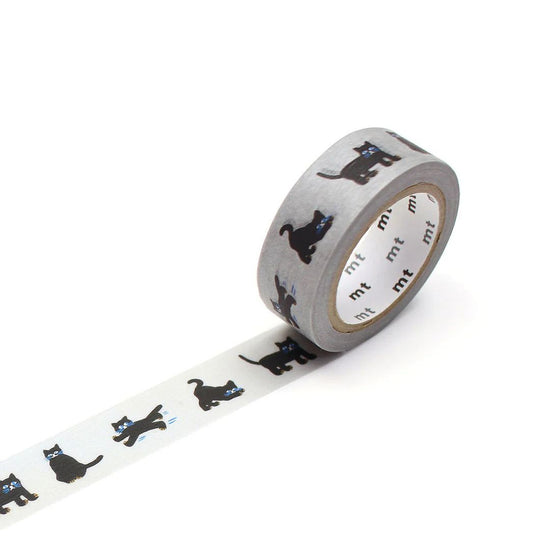 Japanse washi tape van MT i.s.m. SOU SOU met katjes.