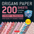 Origami Papier Sakura dubbelzijdig 15x15cm