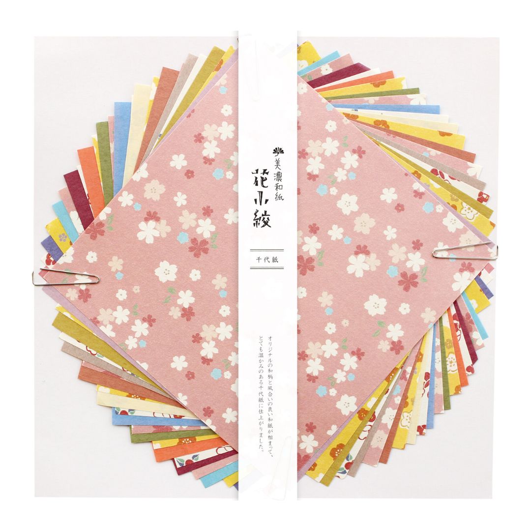 Chiyogami &amp; Mino Washi Flowers Japans Papier 