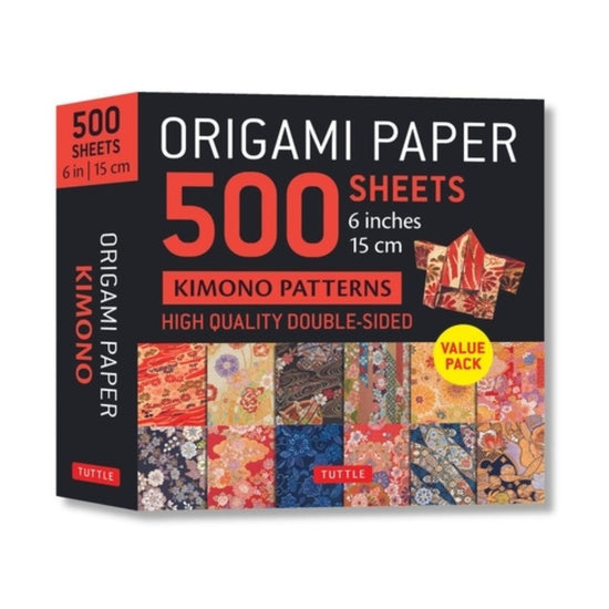 Origami papier dubbelzijdig  Japanse kimono patronen 15x15cm