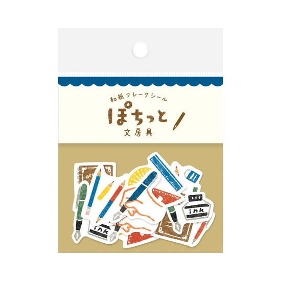 Washi Flake Stickers Bunbougu Stationery