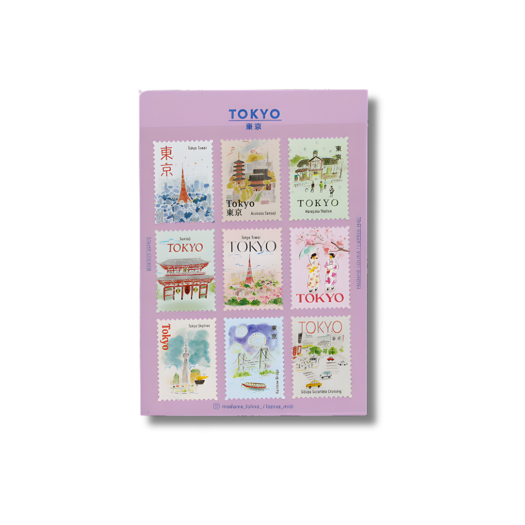 Tokyo Poststamp Stickers - L&