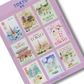 Tokyo Poststamp Stickers - L&