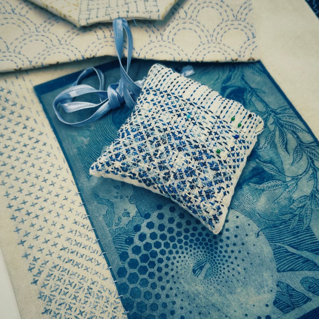 Sashiko DIY set een creatief cadeau voor jezelf of iemand anders.