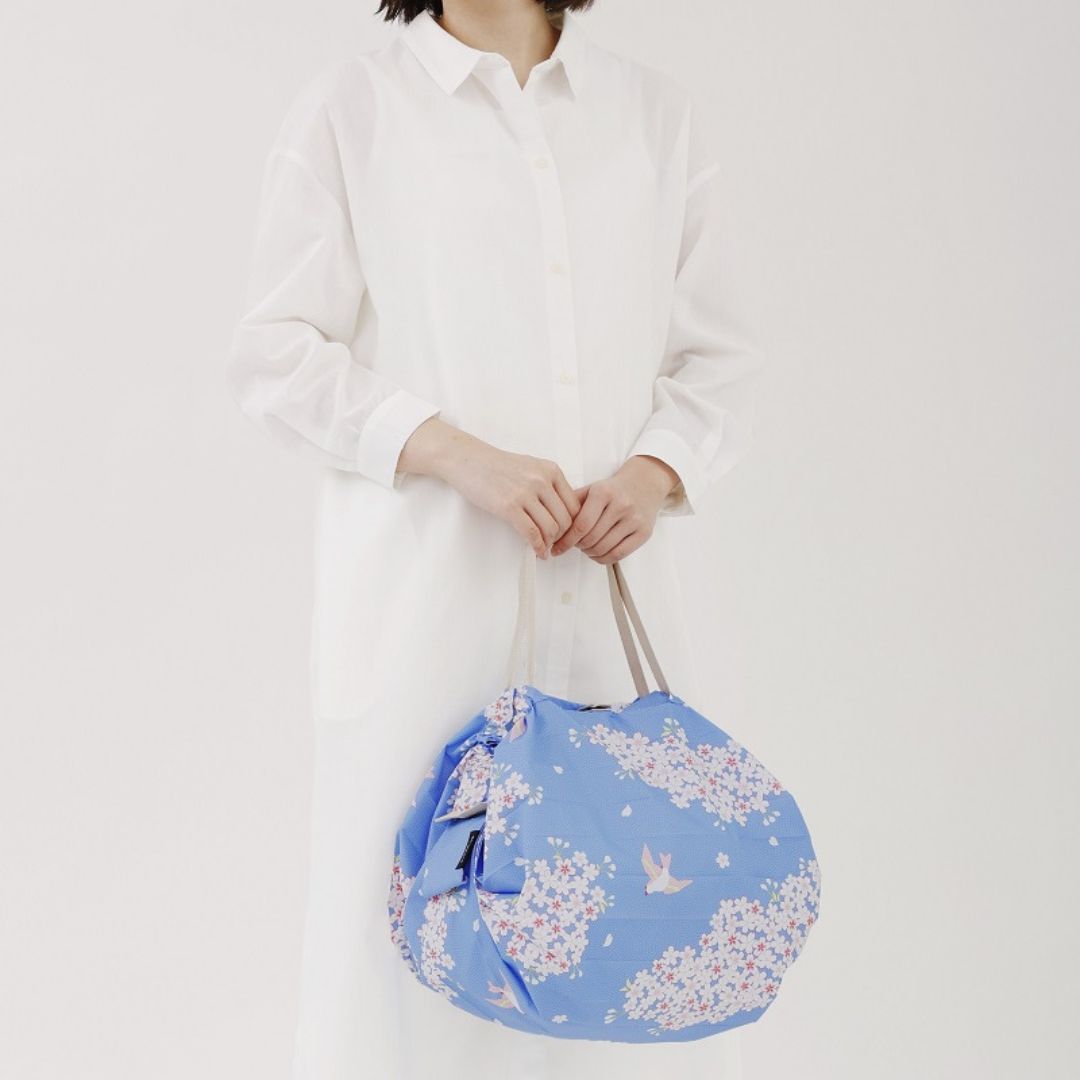 Shupatto Foldable Hana ni Tori L (40L) | Opvouwbare tas | Roppongi