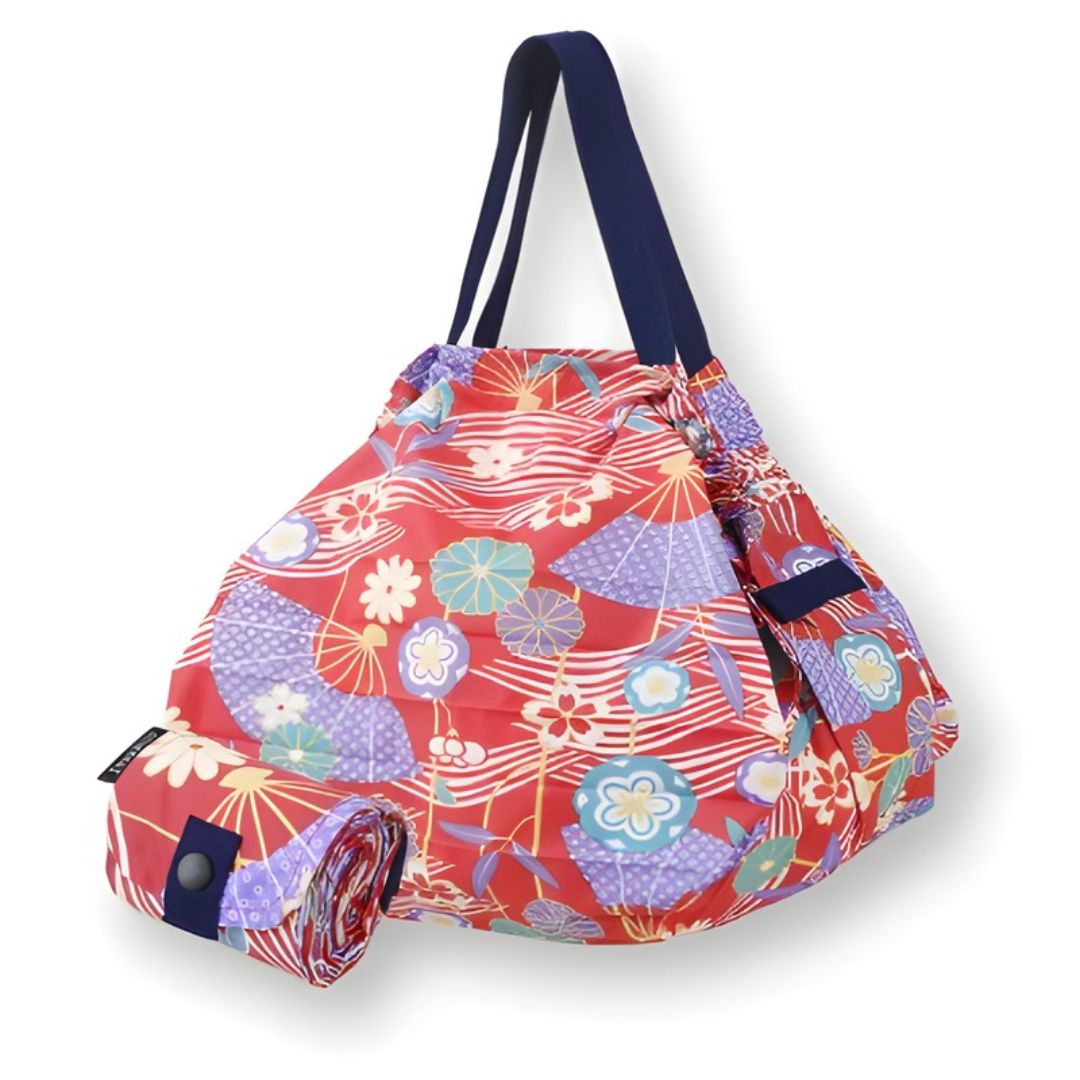 Shupatto Foldable Bag Ougi – opvouwbare tas M (15L) van polyester